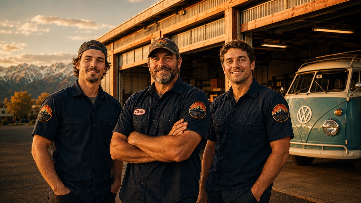 The Mile High Auto Works crew in Denver, CO